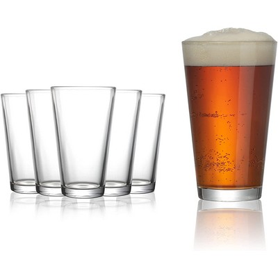 Professional 16oz Stackable Pint Glass